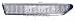 2004-2005 Acura TL Left Side Front Only -- Side Marker Lamp Light CLEAR,FENDER MOUTNE...