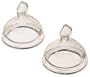 NUK Silicone Orthodontic Nipples, Size 1, Slow, 2 Pack