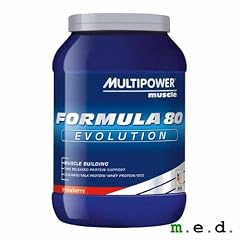 MULTIPOWER Protein-Shake Formula 80 Evolution, Erdbeer, 750g Dose