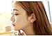 MacTop 1Pair Little Daisy Flower After Hanging Stud Earrings for Lady Women Girls