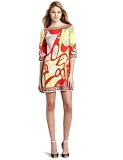 Julie Dillon Women's 3/4 Sleeve Lobster Jersey Shift Dress