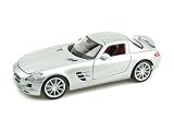 Mercedes-Benz SLS AMG Gullwing 1/18 Silver