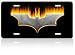 Batman The Dark Knight On Fire License Plate