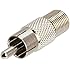 Coaxial Adapter, F Female / RCA Male (Style 1)