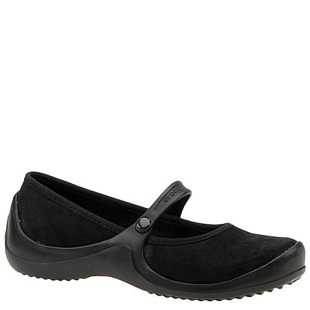 crocs Women's Wrapped Mary Jane,Black/Black,10 M US