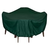 Two Dogs Designs, 84 Round Table Cover, Hunter Green