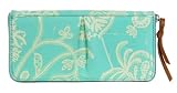 Amy Butler Treasure Wallet - Souvenir Garden Mint