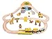 Bigjigs Rail Safari Train Set - 38 Play Pieces, Multicolored