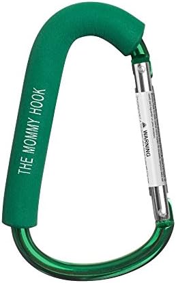 Mommy Hook Stroller Hanger, Forest Green
