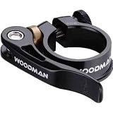 Woodman Collier De Selle Deathgrip Qr 34.9mm Couleur Or