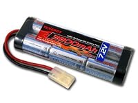 7.2V Tenergy 3800mAh Flat NiMH High Power (38A Drain Rate) Battery Pack with Tamiya connector for RC Cars and Sumo Robots by Tenergy