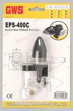 AM-EPS3/E EPS-400C Gearbox w/Pinion w/o Motor 3.40:1 by GRAND WING SERVO