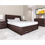 dCOR design DD-2008 / QD-2008 / NT-2008 Laurel 3 Piece Bedroom Set in Ebony ....