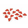 Holz-Fliegenpilz-Streu 40 St�ck 2cm