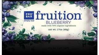 Fruition Bar Blueberry 1.70 Ounces (12 Bars)