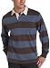 Izod Men's Long Sleeve Heritage Stripe Rugby