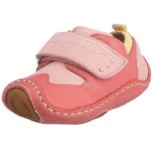 umi Infant/Toddler Puggle Crib Shoe,Rose/Pink,6-12 Months (US Infant 3.5 M)
