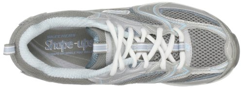 Skechers Shape-Ups xf - Accelerators - Chaussures bien être femme - Argent, 39 EU