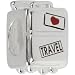 Petite Love to Travel Bag Suitcase Sterling Silver and Enamel fits European Charm Bracelet