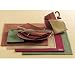 Chambray Stripe Placemat - Berry