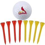 Buy St Louis Cardinals Golf Ball & Tee Cylinder by Football Fanatics