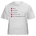 HUG MY GERMAN WIREHAIRED POINTER CHECKLIST Youth T-Shirt (for Kids) Various Colors Available