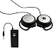 Wireless Bluetooth Hi-Fi Stereo earplug slim Behind the Neck Stereo Headphones with microphone come with .5mm Stereo Jack Device Dongle for MP3 ,MP4, iPods, PC, CD DVD Player