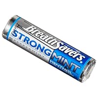 BreathSavers Mints, Strong Mint Peppermint, 96-Count Packages (Pack of 5)