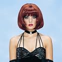 Velvet Choker Necklace w/ Diamond (black) Halloween Costume Accessory