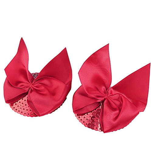 Ayliss® Women's Sexy Nipple Cover Sequin Bowtie Shape Exotic Pasties Lingerie