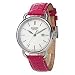 Authentic Coach Pink Patent Leather Raised Signature Strap Womens Watch