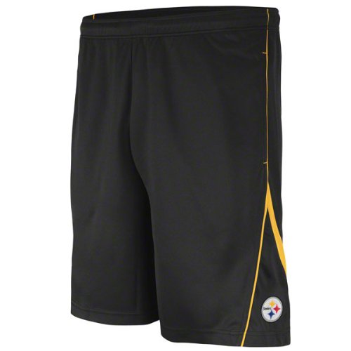 Pittsburgh Steelers Black Classic Synthetic Shorts (Medium)