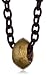 Citrine by the Stones "Balagan" Black Smokey Topaz Fabric Ring Pendant Brass Citrine by the Stones "Balagan" Black Smokey Topaz Fabric Ring Pendant Brass