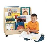 Jonti-Craft 3509JC JontiCraft Mobile PickaBook Stand Sided Cart