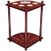 Sterling Deluxe Corner Cue Rack, Mahogany, 8 Cue