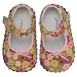 Pediped Originals * Annie -- Potpourri * Soft Leather-Soled Shoes! SMALL (US size: 4-4.5 / 6-12 months / EU Size 19)