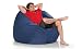Jaxx 4' Sac Bean Bag Chair in Microsuede Navy