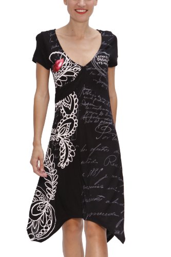 Dress Desigual Munich Couleurs Black Xs A Xl S