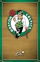 Boston Celtics Sports Poster Print, 22x34