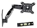 GSI High-Grade Sturdy-Steel Articulating Arm Wall Mount with Tilt and Swivel Functions - for LCD/LED/TV/DVD/Combo/Blu-Ray Flat-Panel Monitors/Screens/Displays, Mounting Brackets Fits 15-Inch to 24-Inch Screens GSI High-Grade Sturdy-Steel Articulating Arm Wall Mount with Tilt and Swivel Functions - for LCD/LED/TV/DVD/Combo/Blu-Ray Flat-Panel Monitors/Screens/Displays, Mounting Brackets Fits 15-Inch to 24-Inch Screens