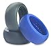 Silicone Wedding Ring 3 Pack - Men's Set of 3 Flexible Safety Comfort Wedding Band Rings in Black, Navy Blue, & Dark Gray Sleek 9mm Durable Comfortable Bands for Active Men