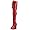 Red Stretch Patent