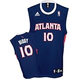 adidas Atlanta Hawks Mike Bibby Road Jersey