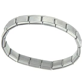 Italian Modular Charm Link STARTER BRACELET 17 Links!