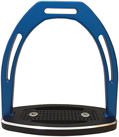 RPL English Jin Fillis Iron Horse Stirrups - Blue