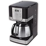 Mr. Coffee JWTX95 8-Cup Thermal Coffeemaker, Black