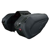 コミネ KOMINE SA-206 モールデッド サドルバッグ Exp (左右合計：36~58L) ブラック 09-206