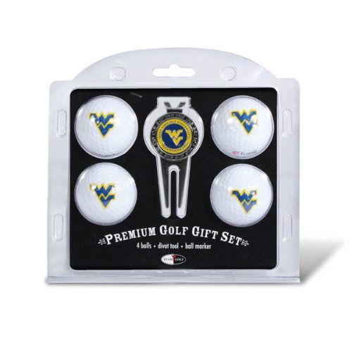 West Virginia Mountaineers Divot Tool Ball Set