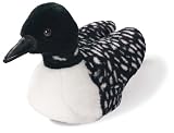 Common Loon - Audubon Plush Bird (Authentic Bird Sound)