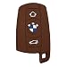 KMH Silicone Key Cover For Bmw 3 Button Smart Key (Brown) RS.129.00